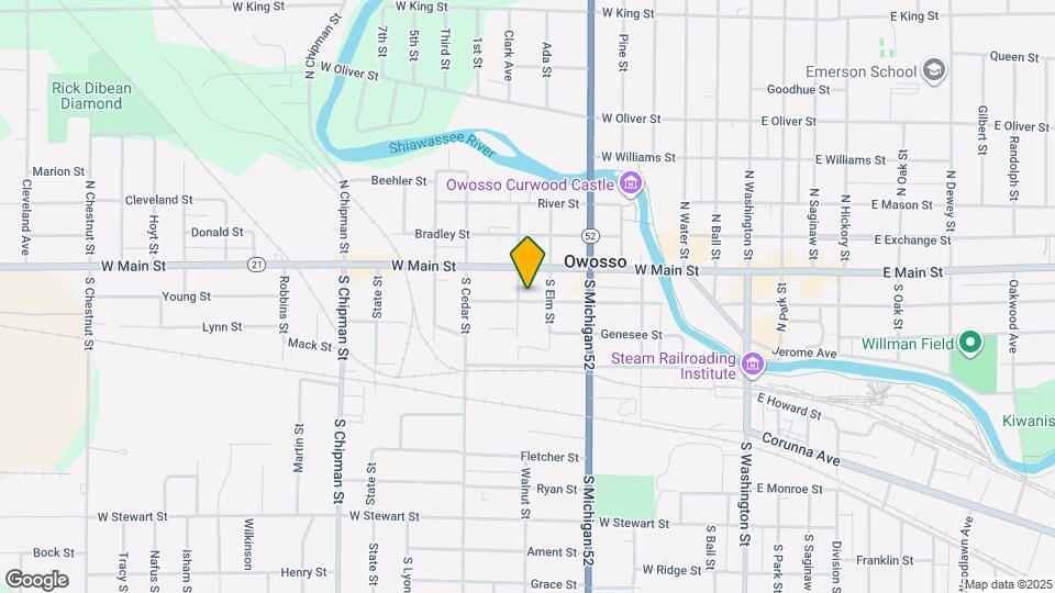 618 Clinton St Map and Location Details