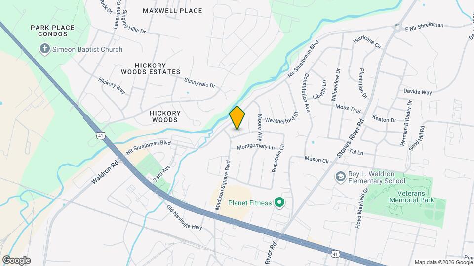 2301 Weber Ct Map and Location Details