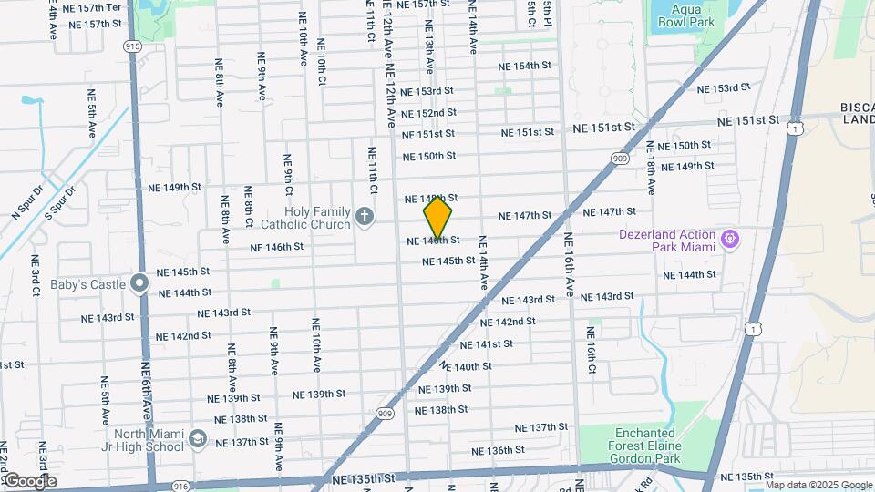 1296 NE 146th St Map and Location Details