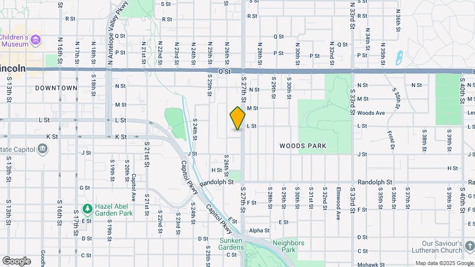 2632 K St Map and Location Details