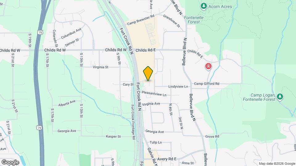 2205 Lindyview Rd Map and Location Details