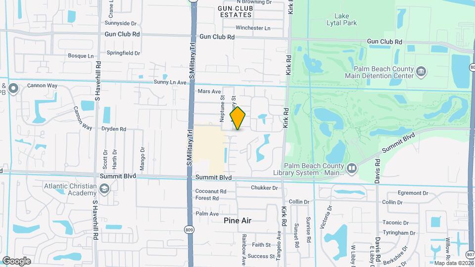 824 Summit Lake Dr Map and Location Details