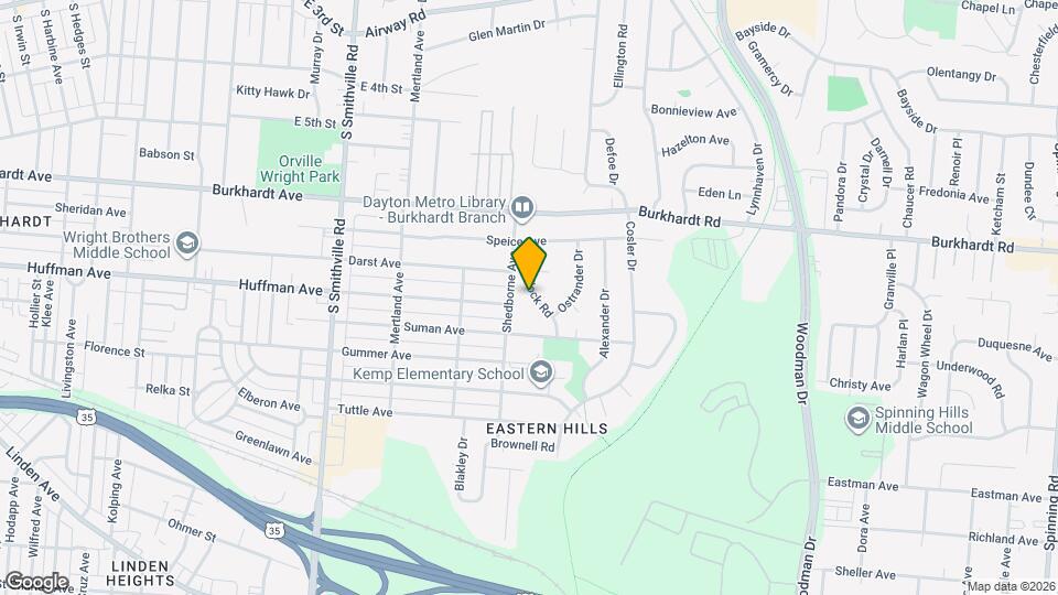 517 Pollock Rd Map and Location Details