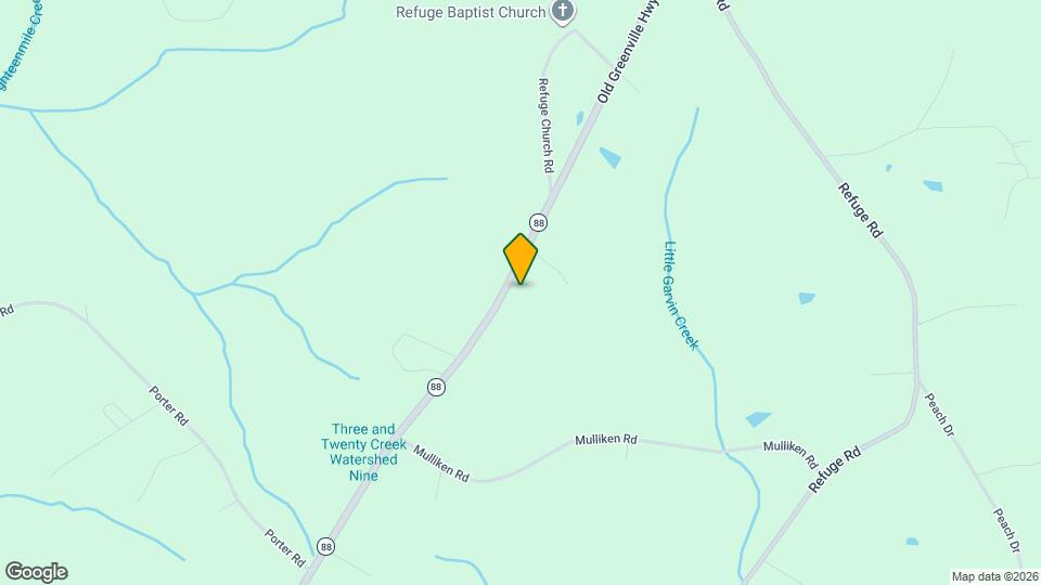 2814 Old Greenville Hwy Map and Location Details