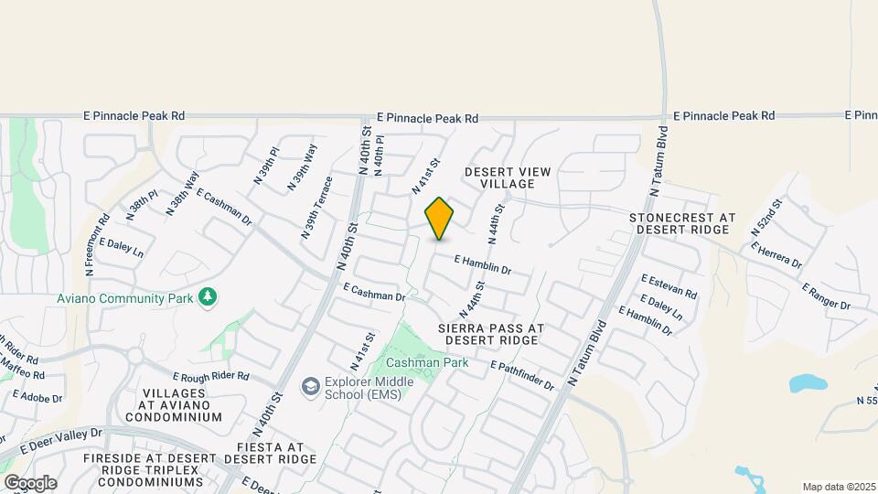 4208 E Hamblin Dr Mapa y Detalles de la Ubicación