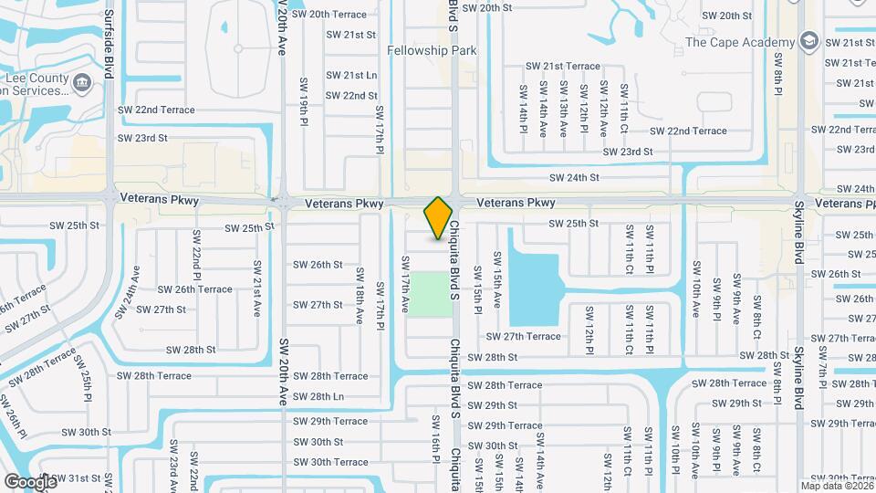 1609 SW 25th Ln Map and Location Details