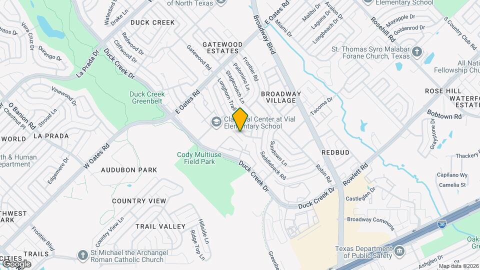 5309 Preston Trail Mapa y Detalles de la Ubicación