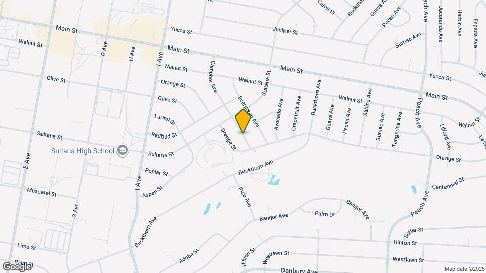 8870 Camphor Ave Map and Location Details