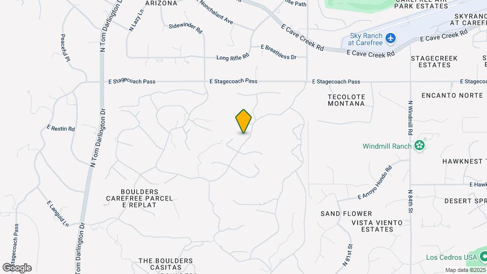 1063 N Boulder Dr Mapa y Detalles de la Ubicación