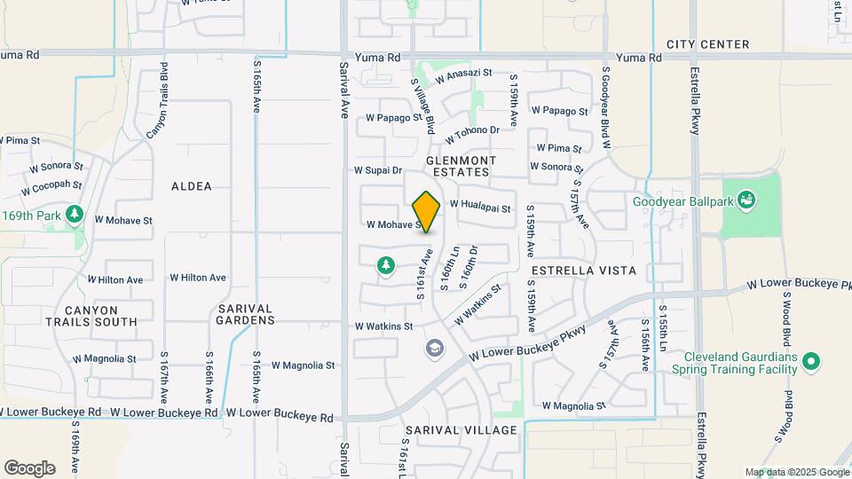 16112 W Durango St Map and Location Details