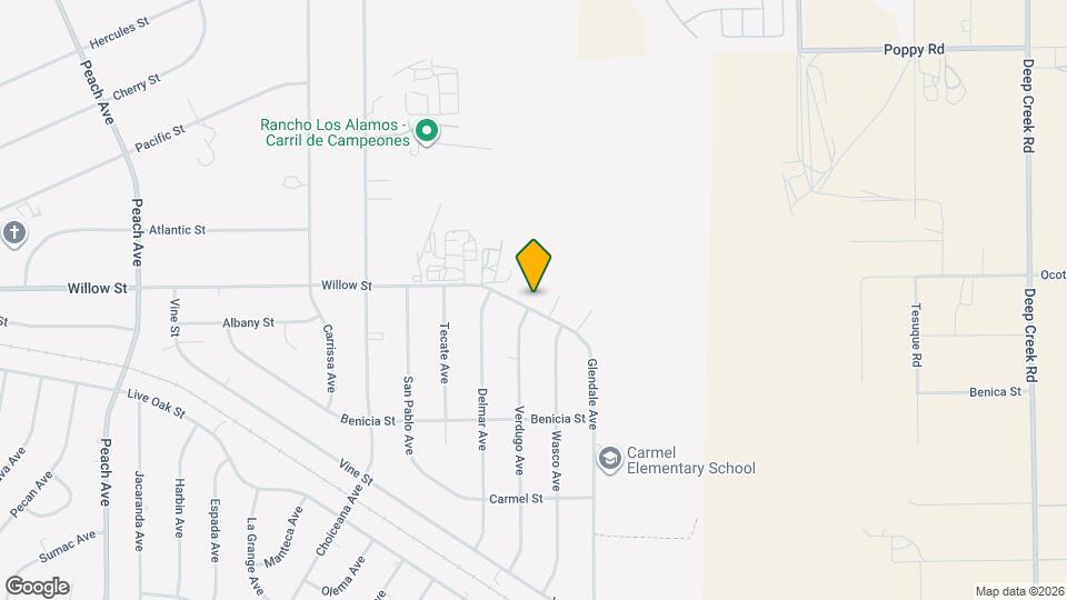 19188 Glendale Ave, Unit 29ft trailer Mapa y Detalles de la Ubicación