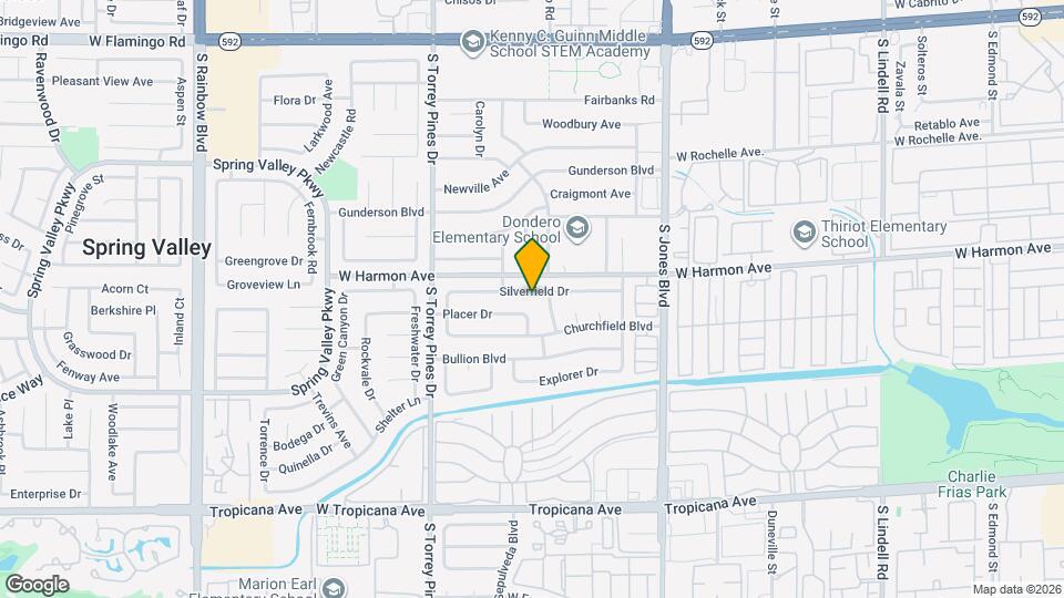 6323 Silverfield Dr Map and Location Details