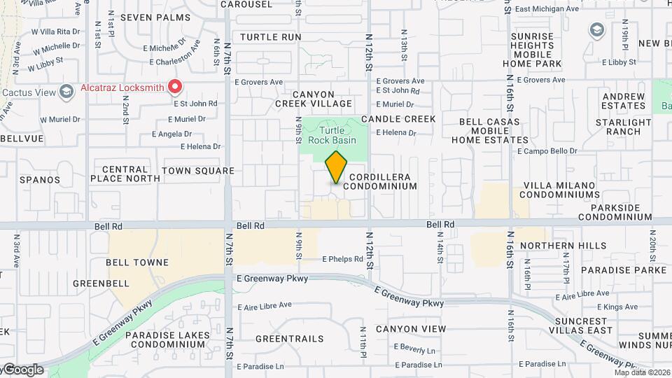 17149 N 10th St Map and Location Details