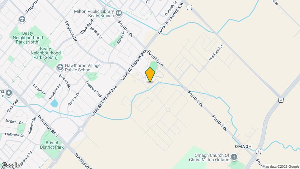 1327 Copley Ct Map and Location Details