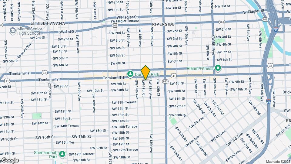 833 SW 13th Ct Map and Location Details