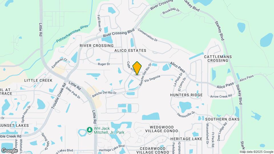 9353 Vía Segovia Map and Location Details