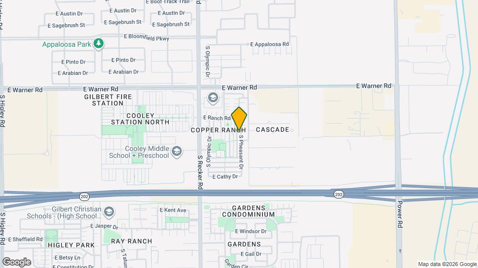 981 S Deerfield Ln Map and Location Details