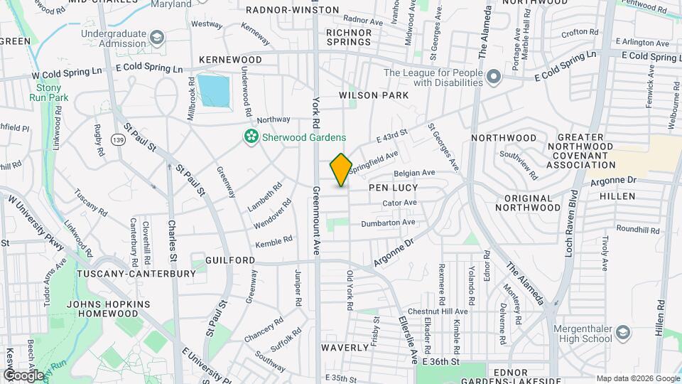 514 E 41st St Map and Location Details