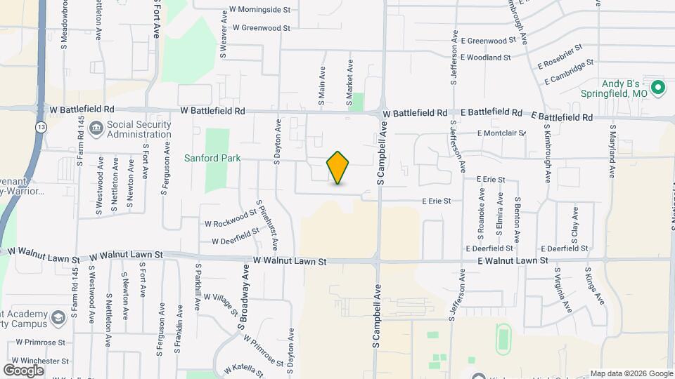 511 W Erie St Map and Location Details