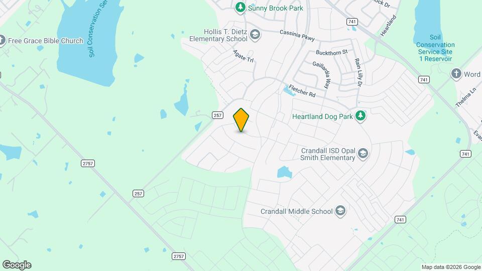 3615 French Creek Dr Map and Location Details