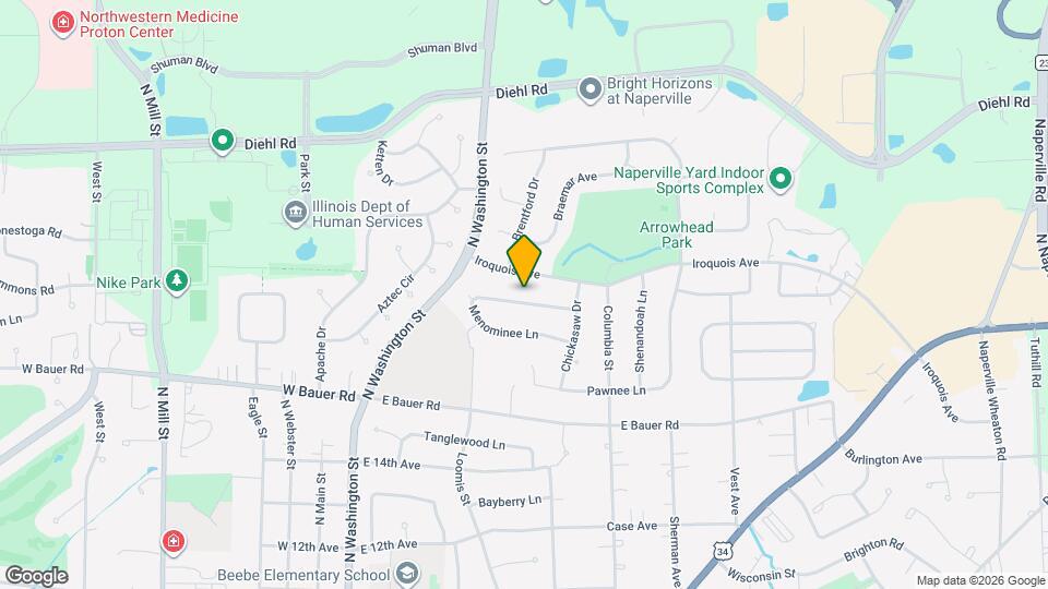 509 Ticonderoga Ln Map and Location Details