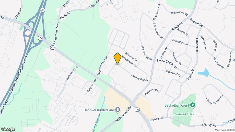 2061 Twisted Oak Pl Map and Location Details