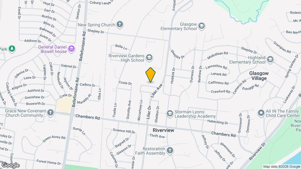 515 Topaz Ave Map and Location Details