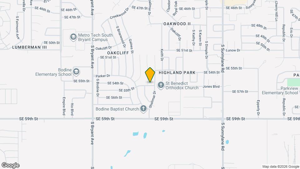 5520 Evanbrook Terrace Map and Location Details