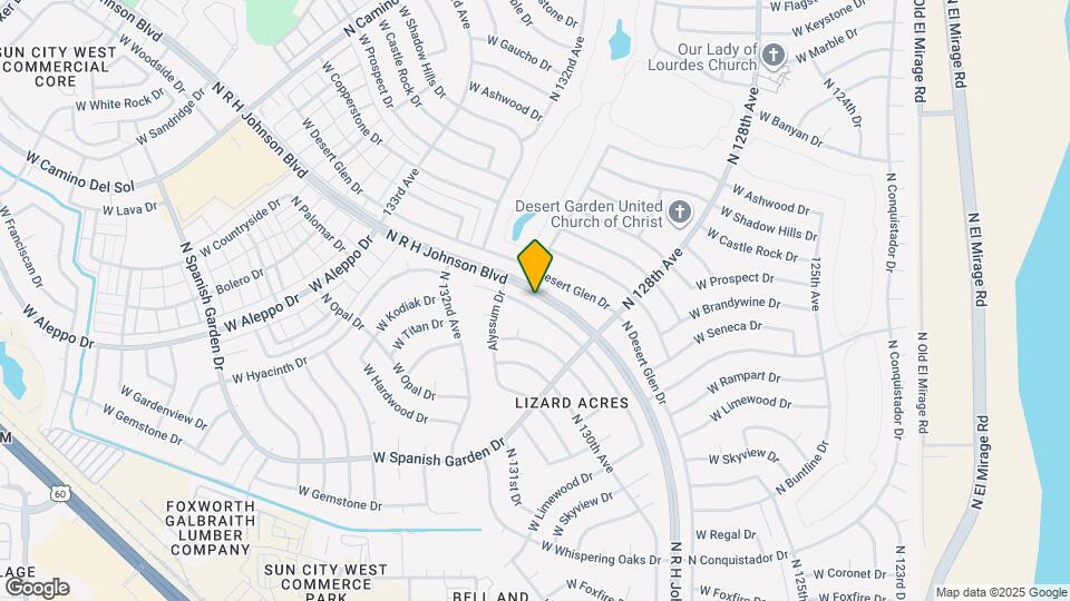 18239 N 129th Ave Map and Location Details