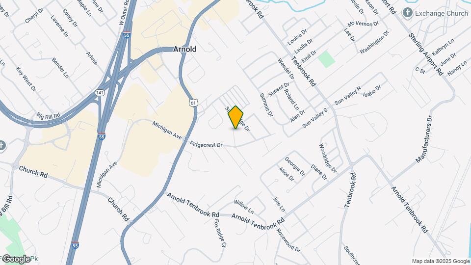 2320 Ida Dr Map and Location Details