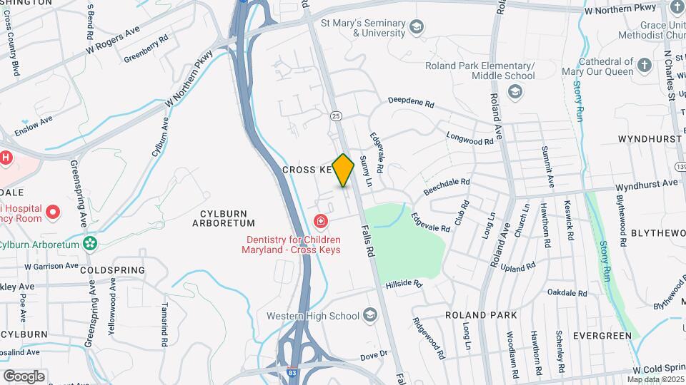 22 Cross Keys Rd, Unit 22a Map and Location Details