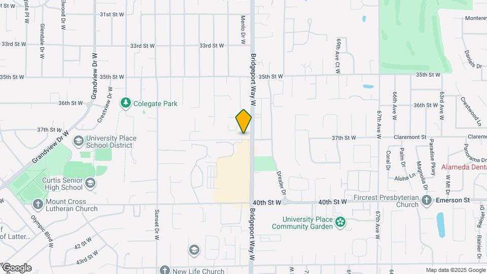 7511 37th St W Map and Location Details