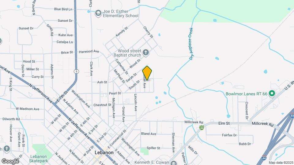 474 Center Map and Location Details