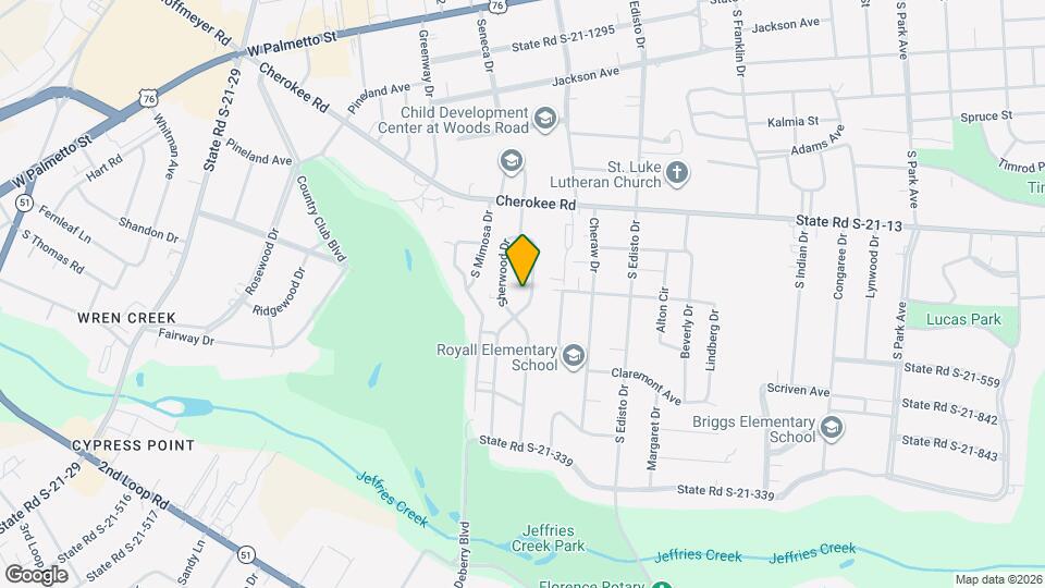 931 S Brunwood Dr Map and Location Details