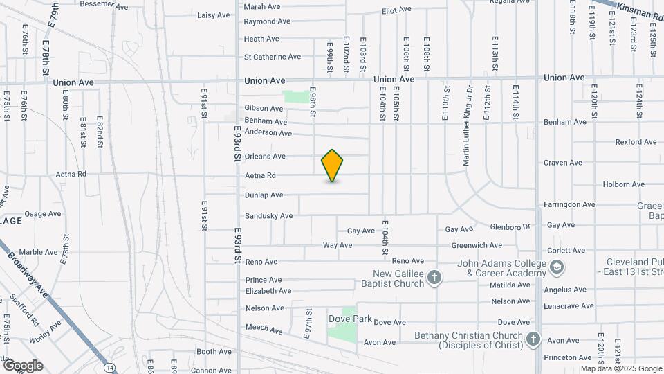 9909 Dunlap Ave Mapa y Detalles de la Ubicación