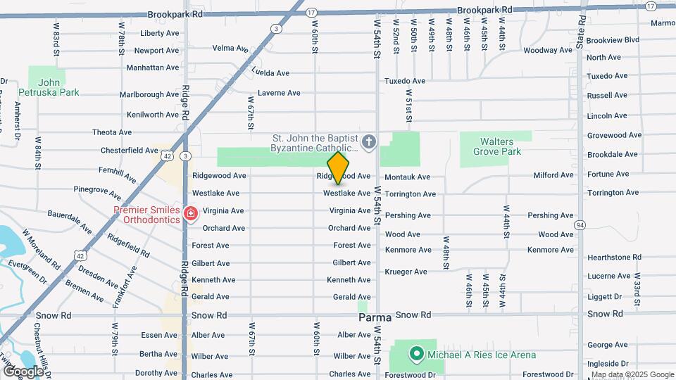 5710 Westlake Ave Map and Location Details