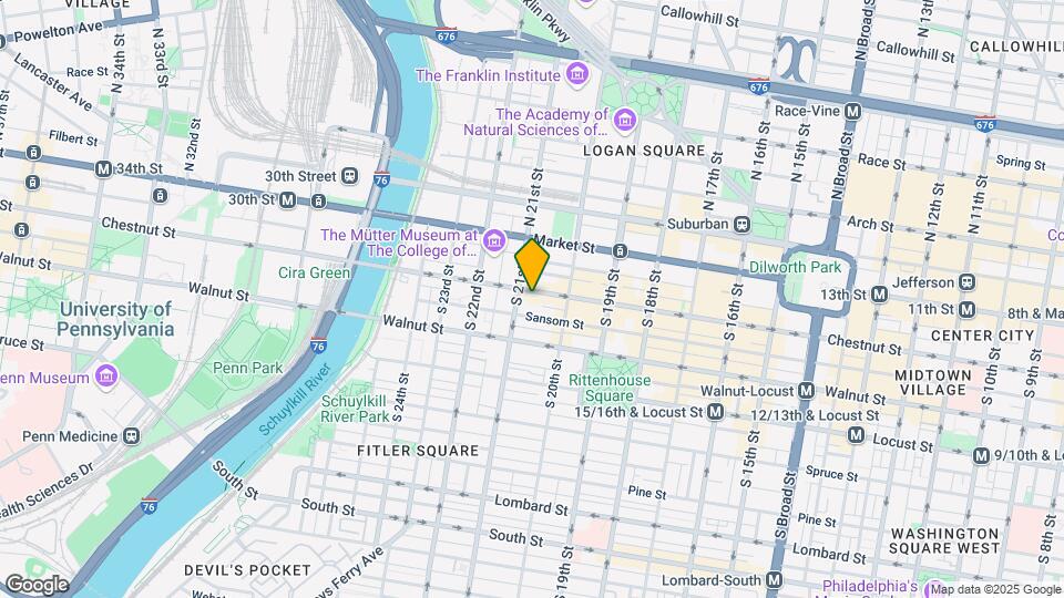 2034 Chestnut St Map and Location Details
