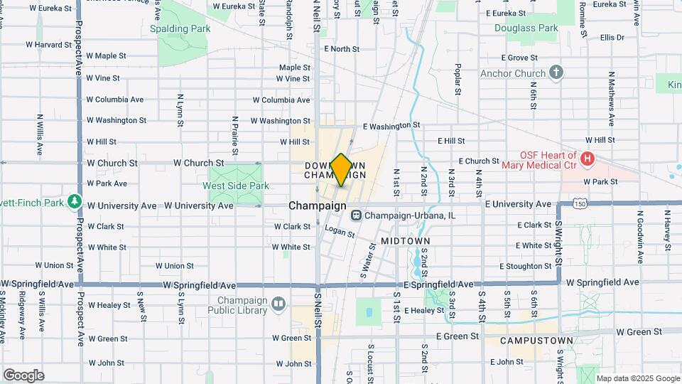 118 N Walnut St Mapa y Detalles de la Ubicación