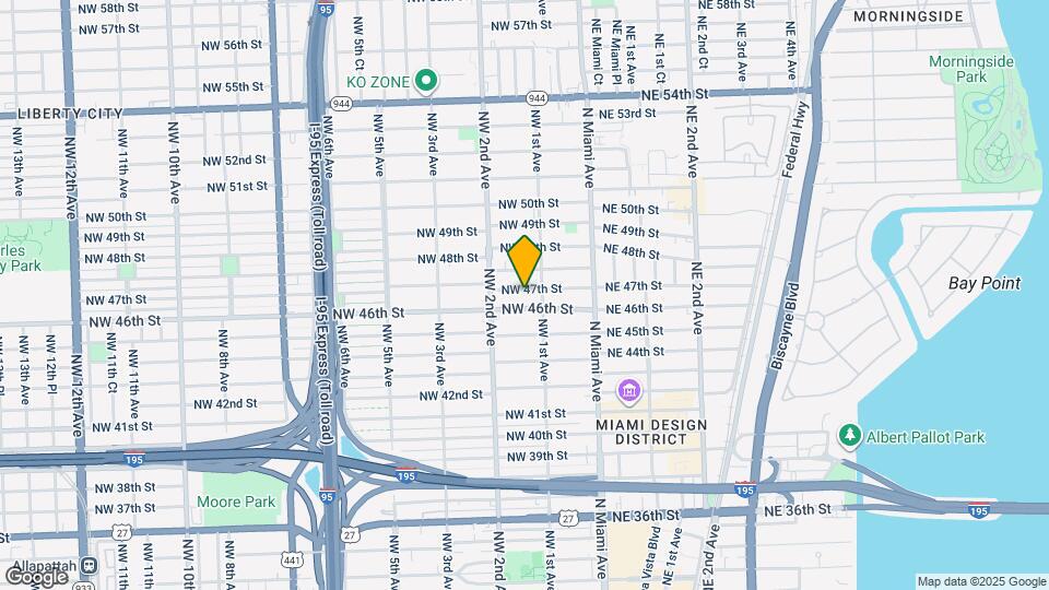 136 NW 47th St Map and Location Details