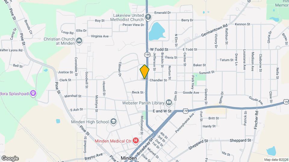 721 Lewisville Rd Mapa y Detalles de la Ubicación