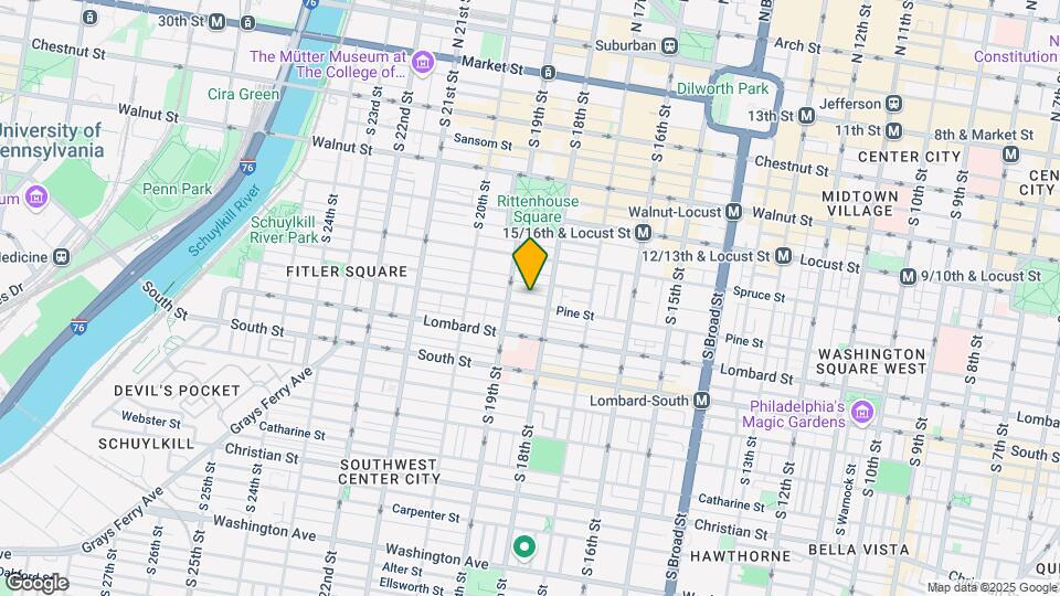 1818 Pine St Map and Location Details