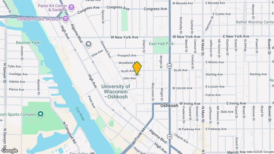 838 Mckinley St Mapa y Detalles de la Ubicación