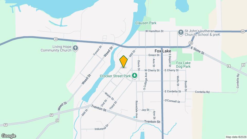 222 Mill St Map and Location Details