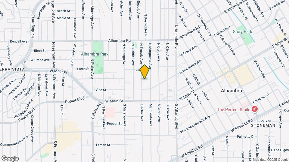 126 N Electric Ave Mapa y Detalles de la Ubicación