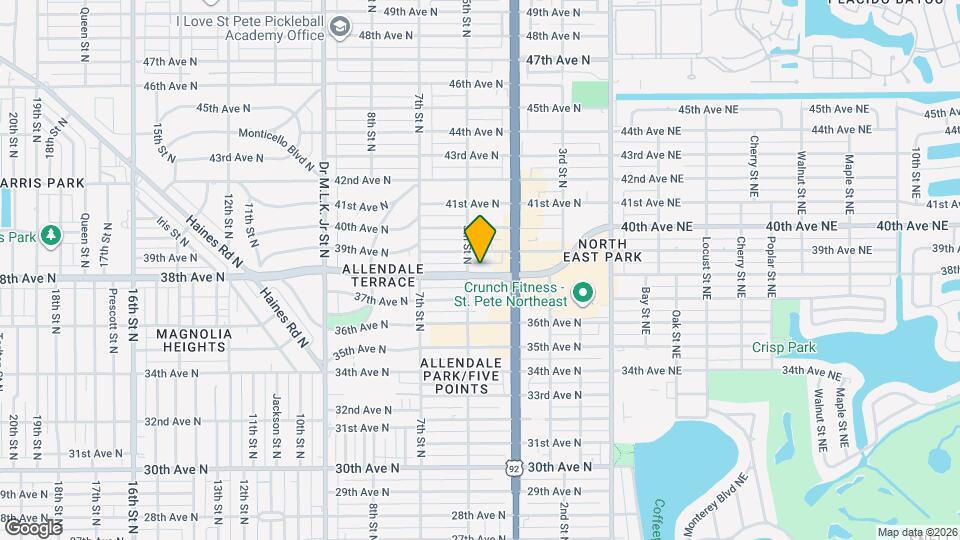 469 38th Ave N Map and Location Details