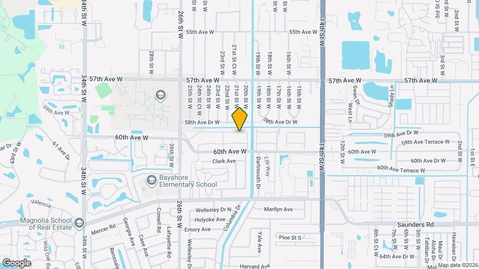 2028 Canal Dr Map and Location Details