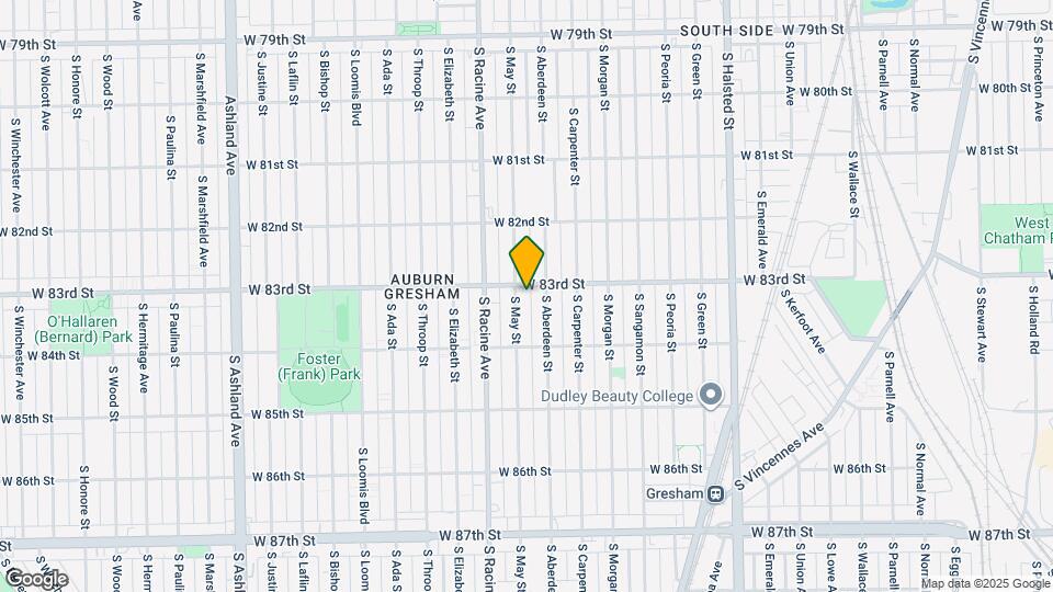 8305 S May St Mapa y Detalles de la Ubicación