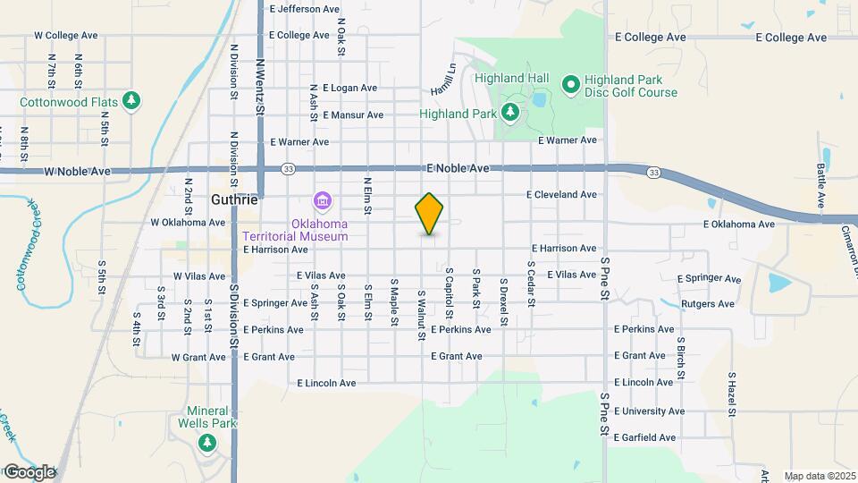 808 E Harrison Ave Map and Location Details