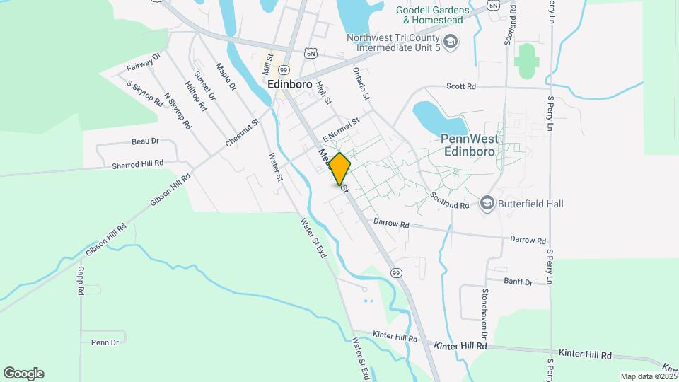 228 Meadville St, Unit 2nd floor Mapa y Detalles de la Ubicación