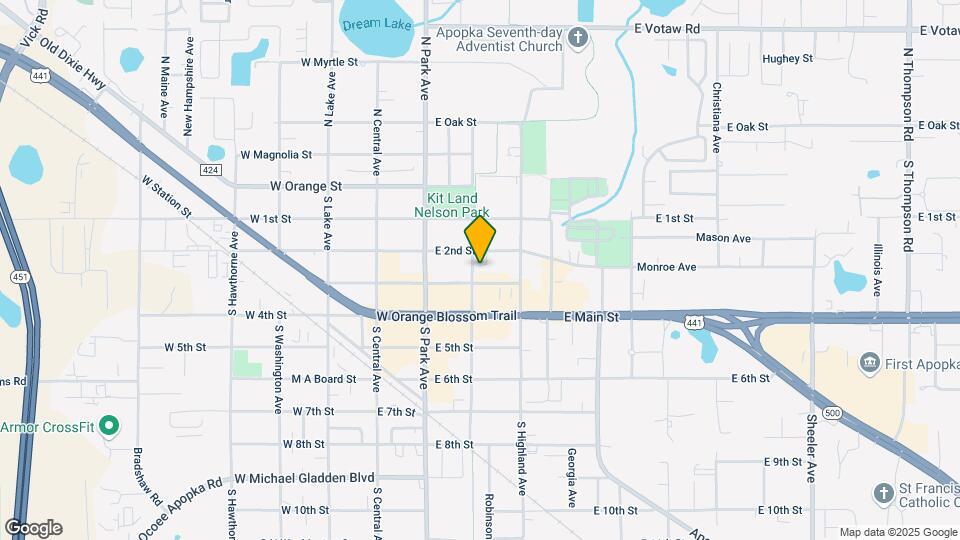 Forest Avenue Apartments Mapa y Detalles de la Ubicación
